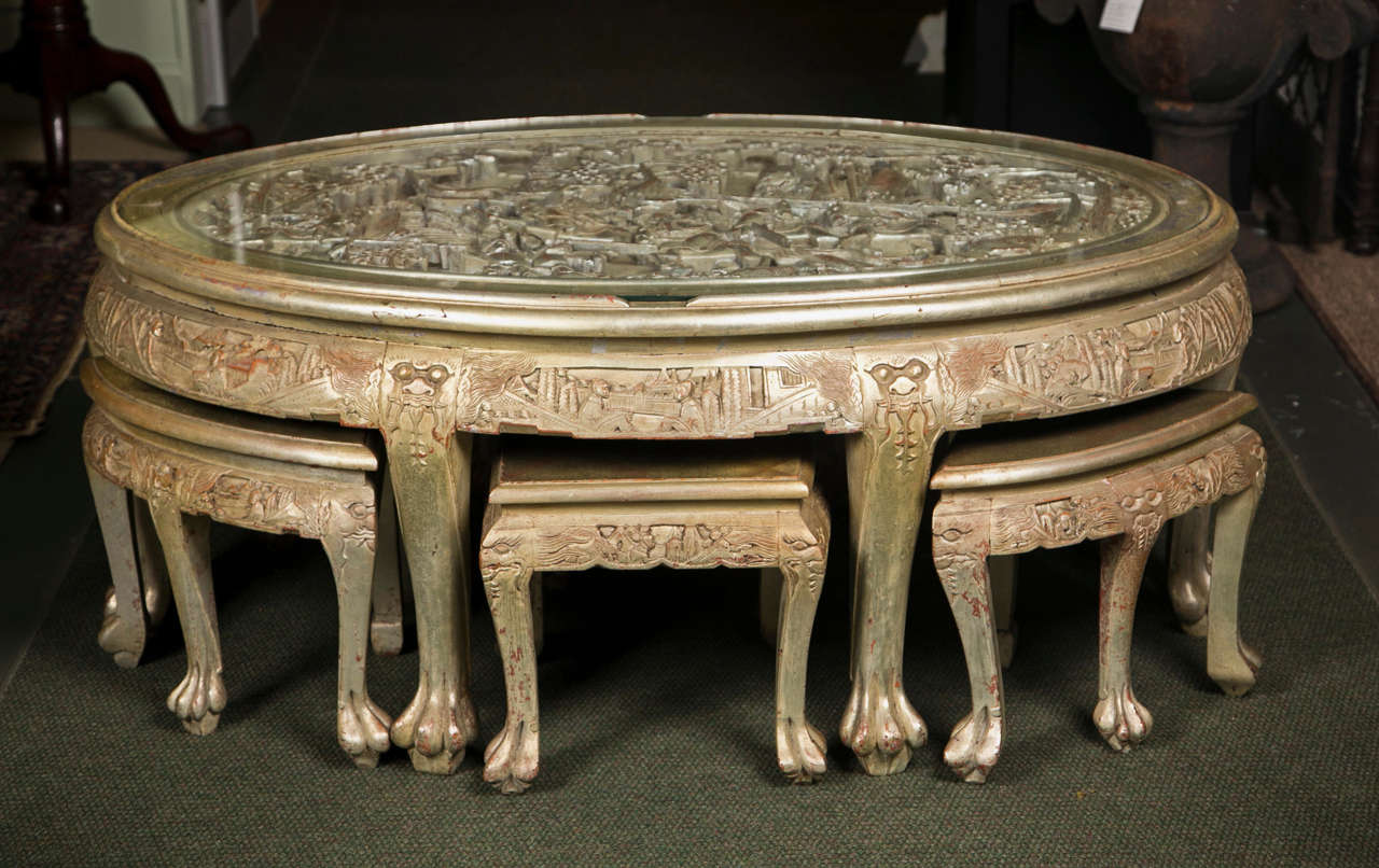 Cocktail Table Attributed to James Mont 2