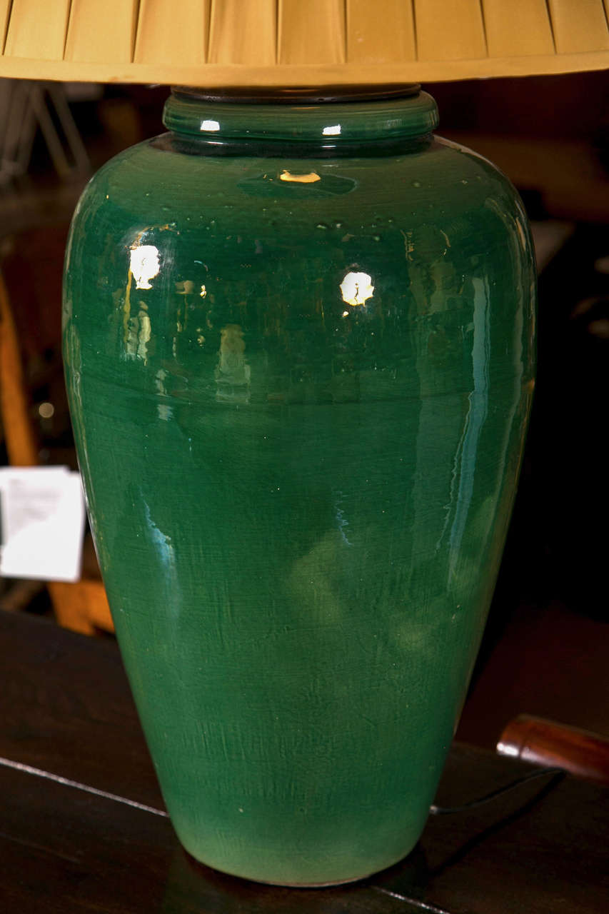 Pacific Pottery Lamp In Excellent Condition In Stamford, CT
