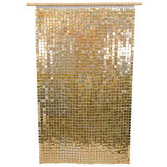 Gold Paco Rabanne Space Curtain