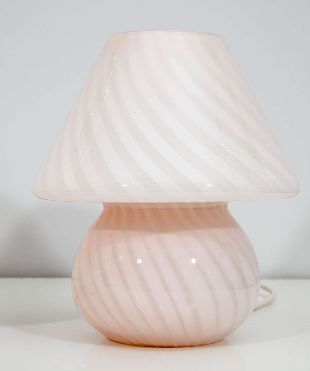 Italian Pair of Charming Murano Lamps