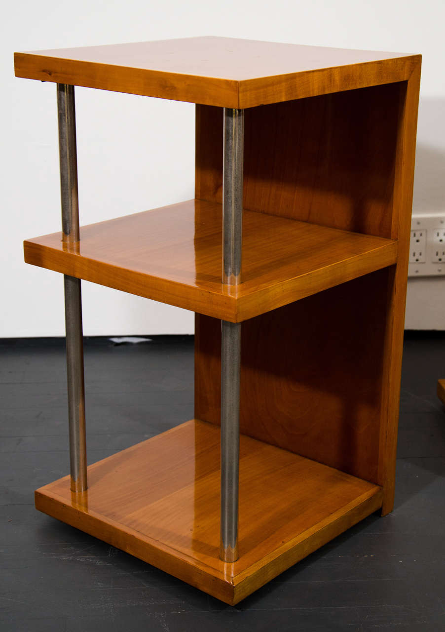 Cherry Twin Side Tables