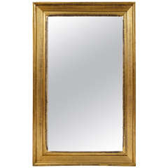 American Empire Gilt Wood Frame Mirror