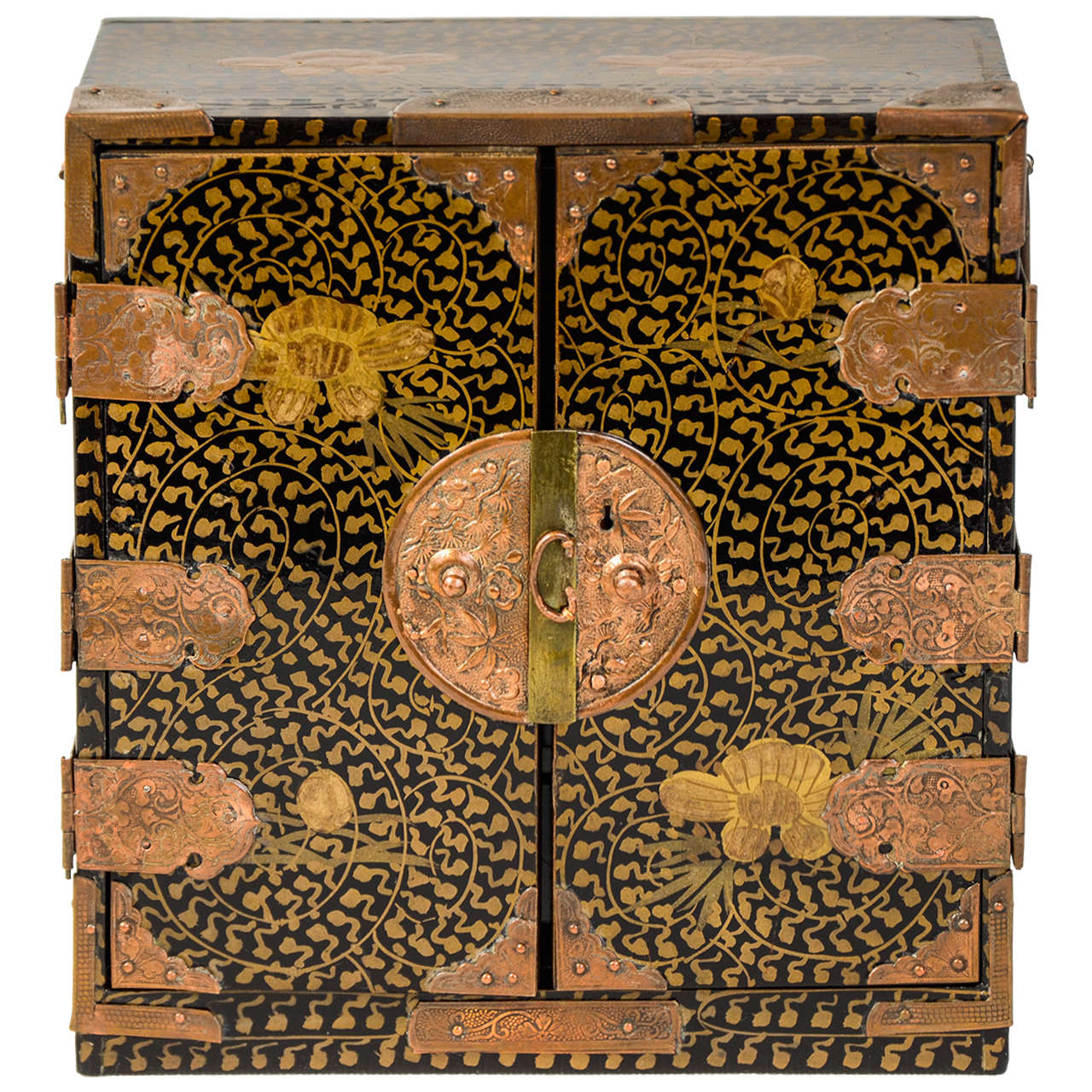 19th Century Japanese Lacquer Cabinet