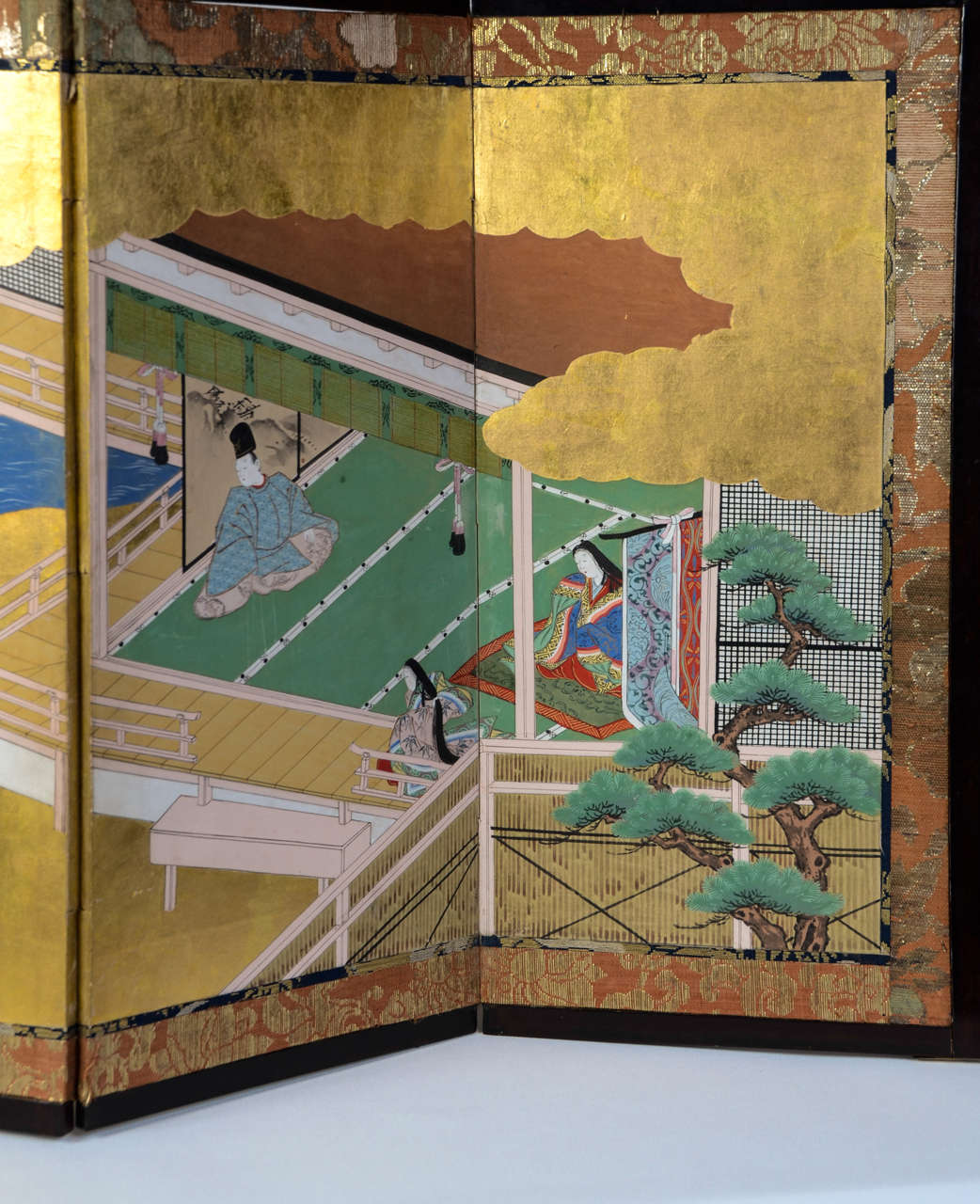 18th Century Pair of Japanese Screens, 