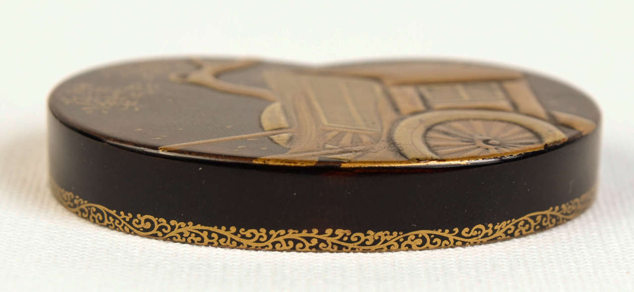 19th Century Japanese Lacquer Kobako Box 5