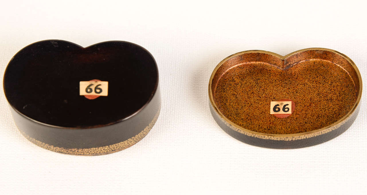 19th Century Japanese Lacquer Kobako Box 6