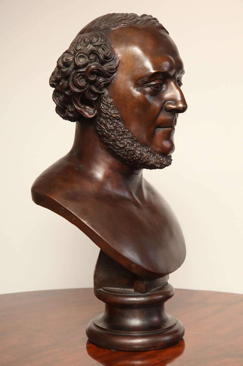 19th Century Bronze Bust For Sale 6