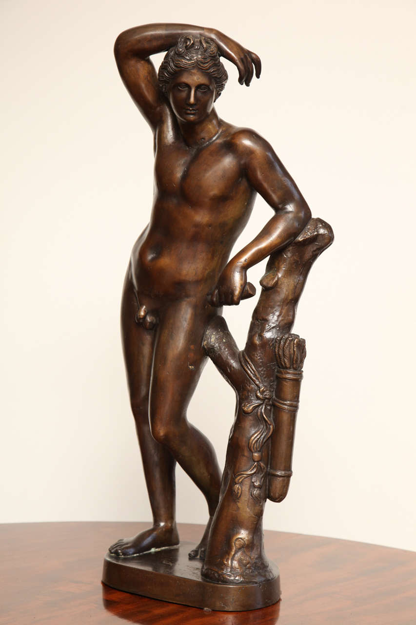 Unknown 19th Century Bronze Neo-Classical Figure For Sale