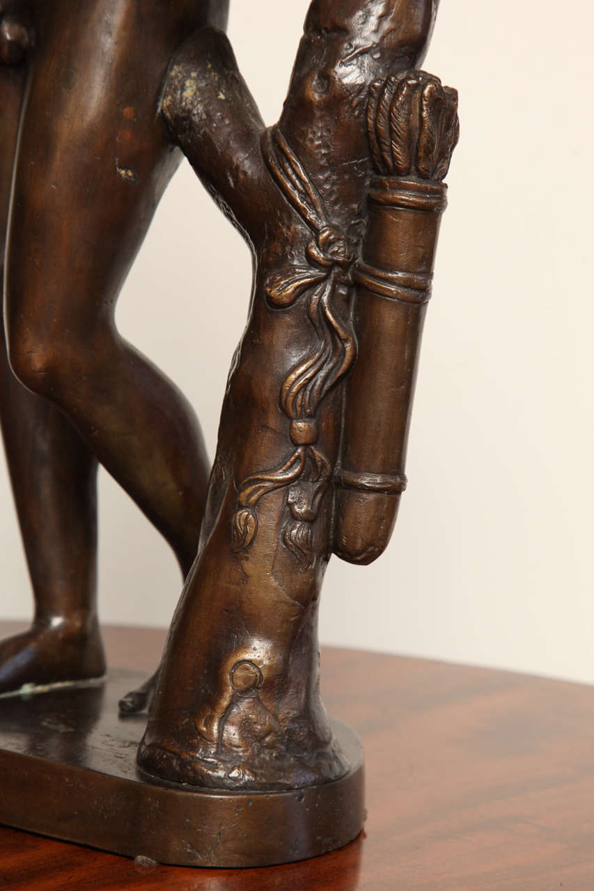 19th Century Bronze Neo-Classical Figure For Sale 1