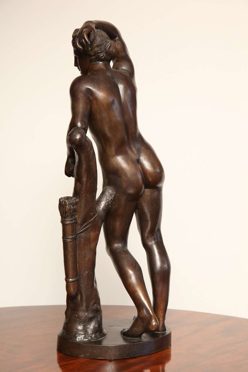 19th Century Bronze Neo-Classical Figure For Sale 3