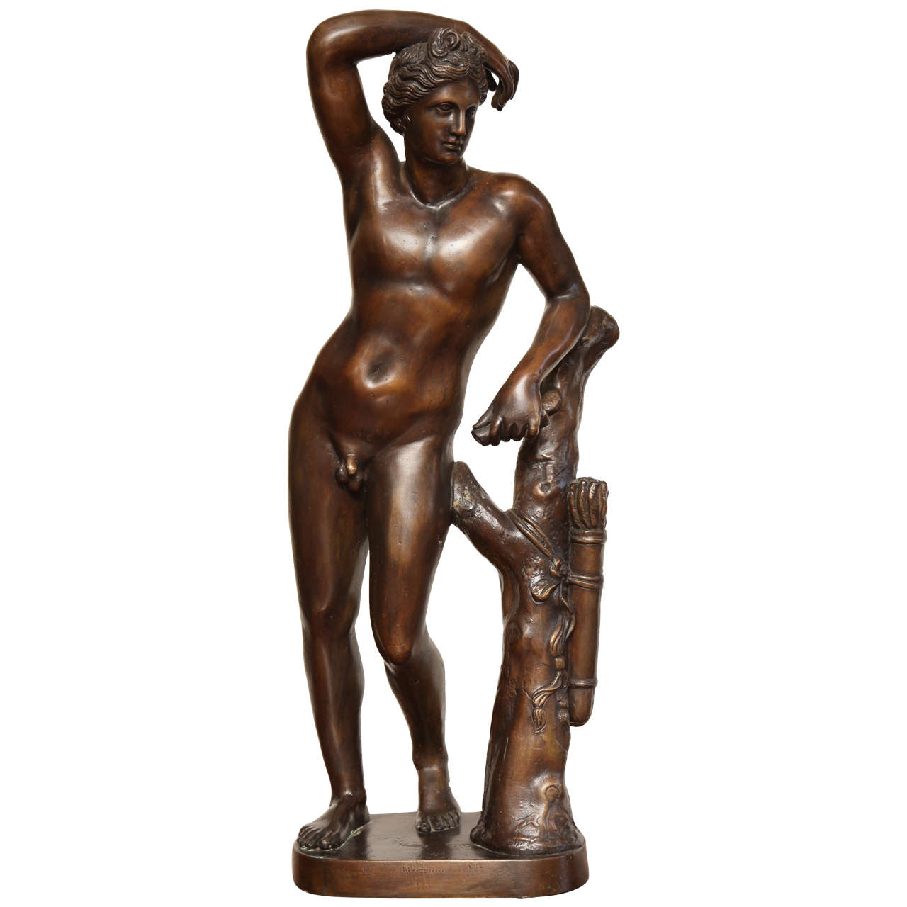 19th Century Bronze Neo-Classical Figure For Sale