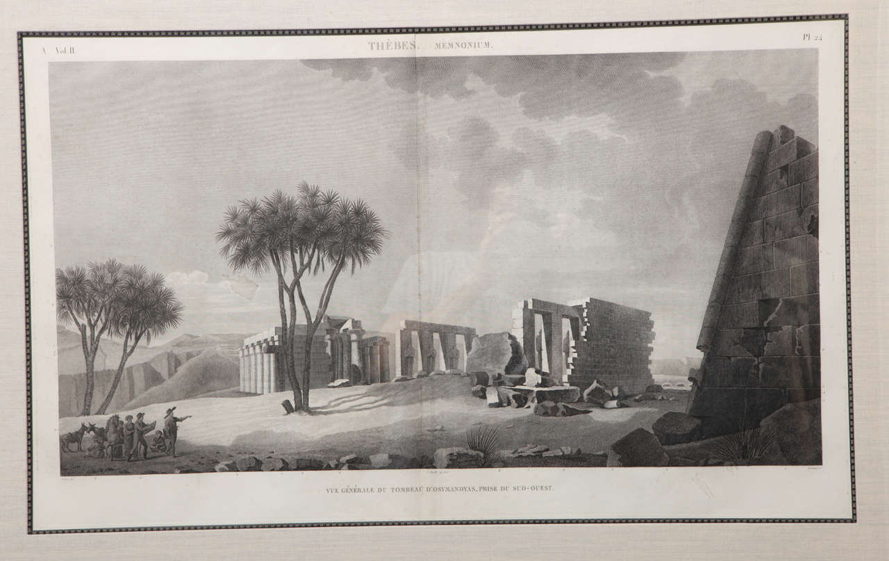 Early 19th Century French Steel Engraving In Good Condition For Sale In New York, NY