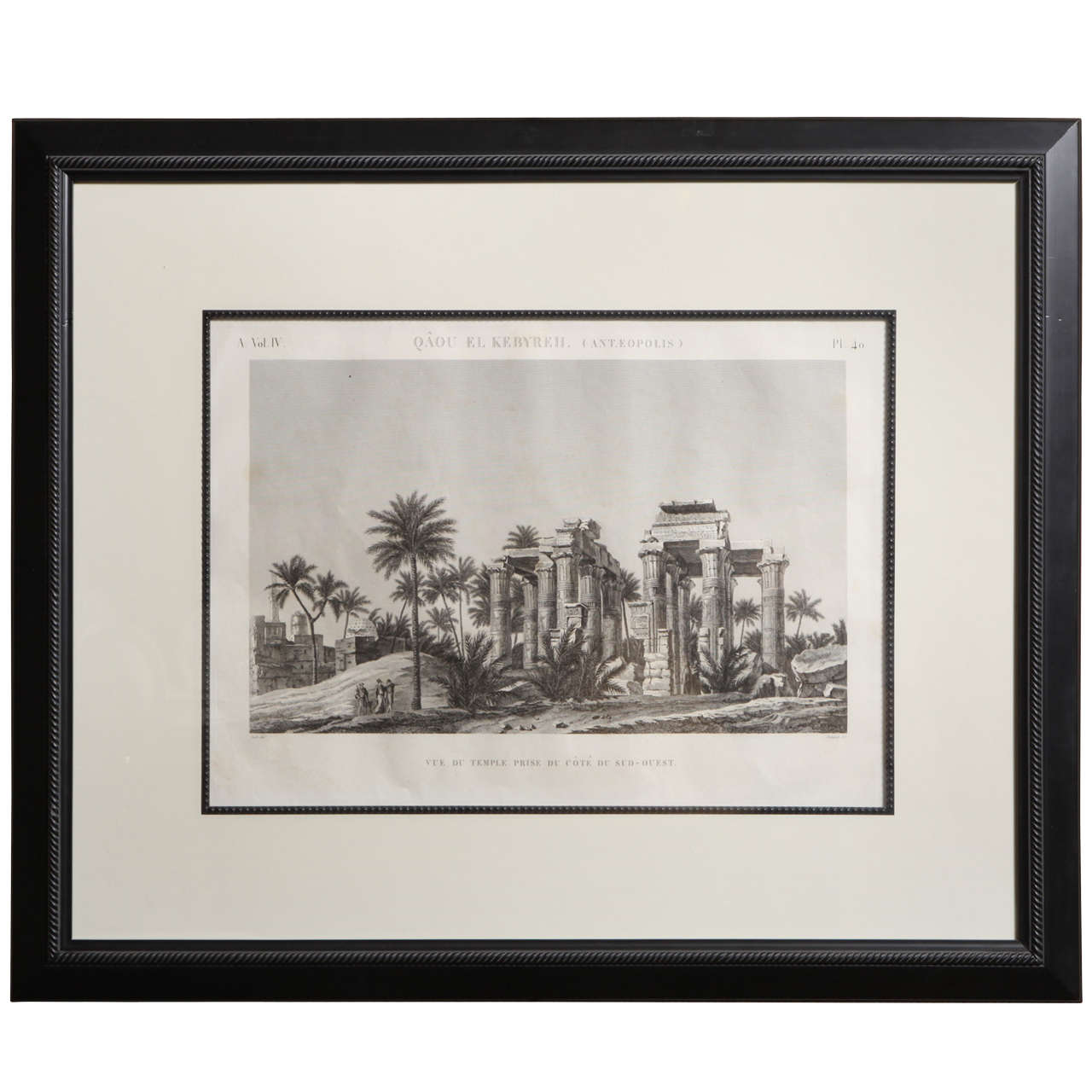 19th Century French Steel Engraving For Sale