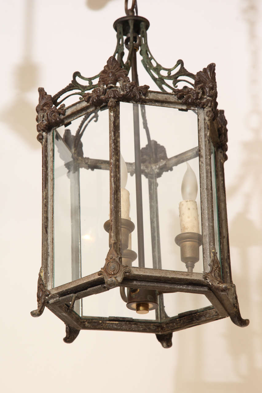 19th Century English, Three Light Lantern