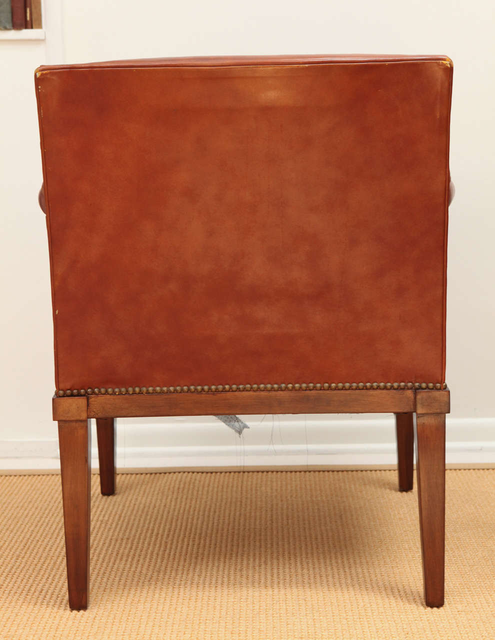 Pair of Ralph Morse Leather Armchairs 2