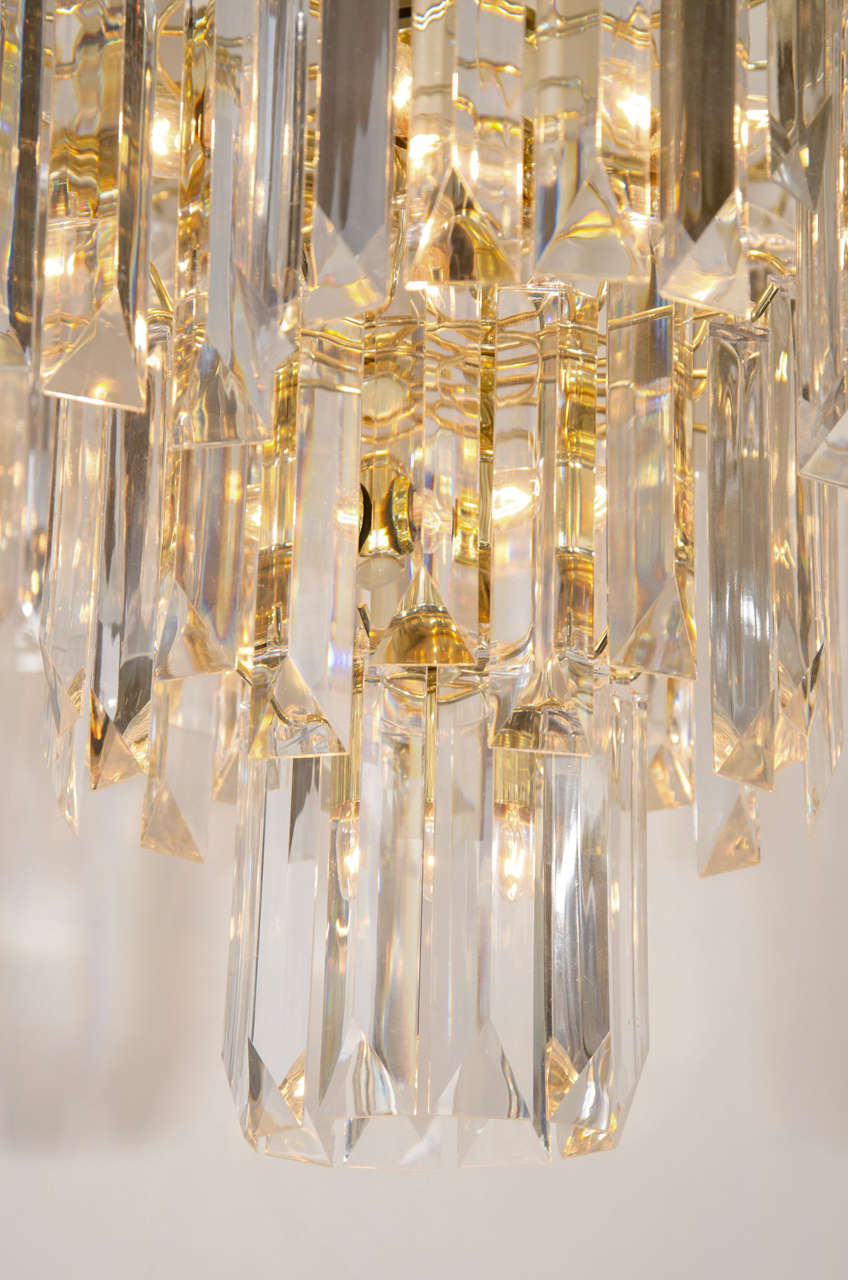 vintage lucite chandelier