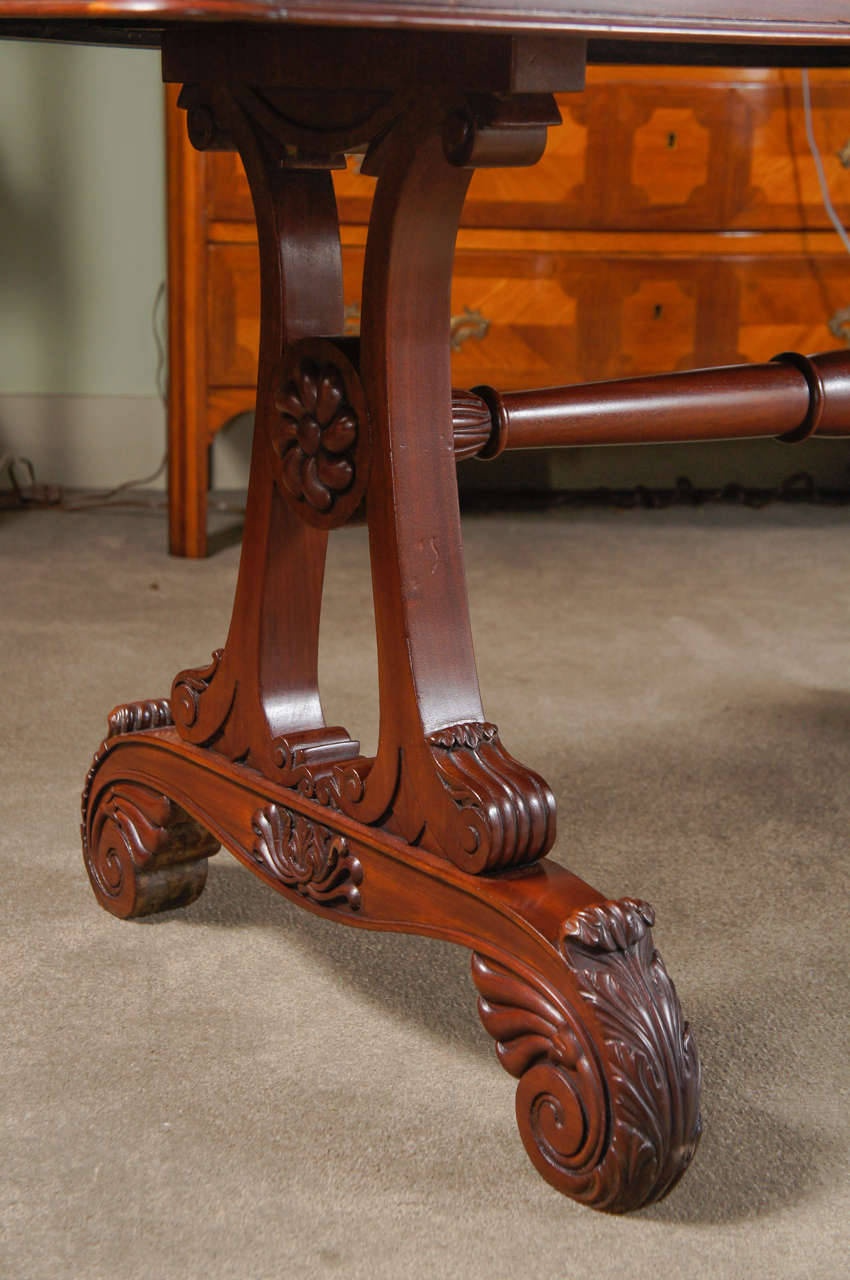 19th Century English Mahogany Sofa Table