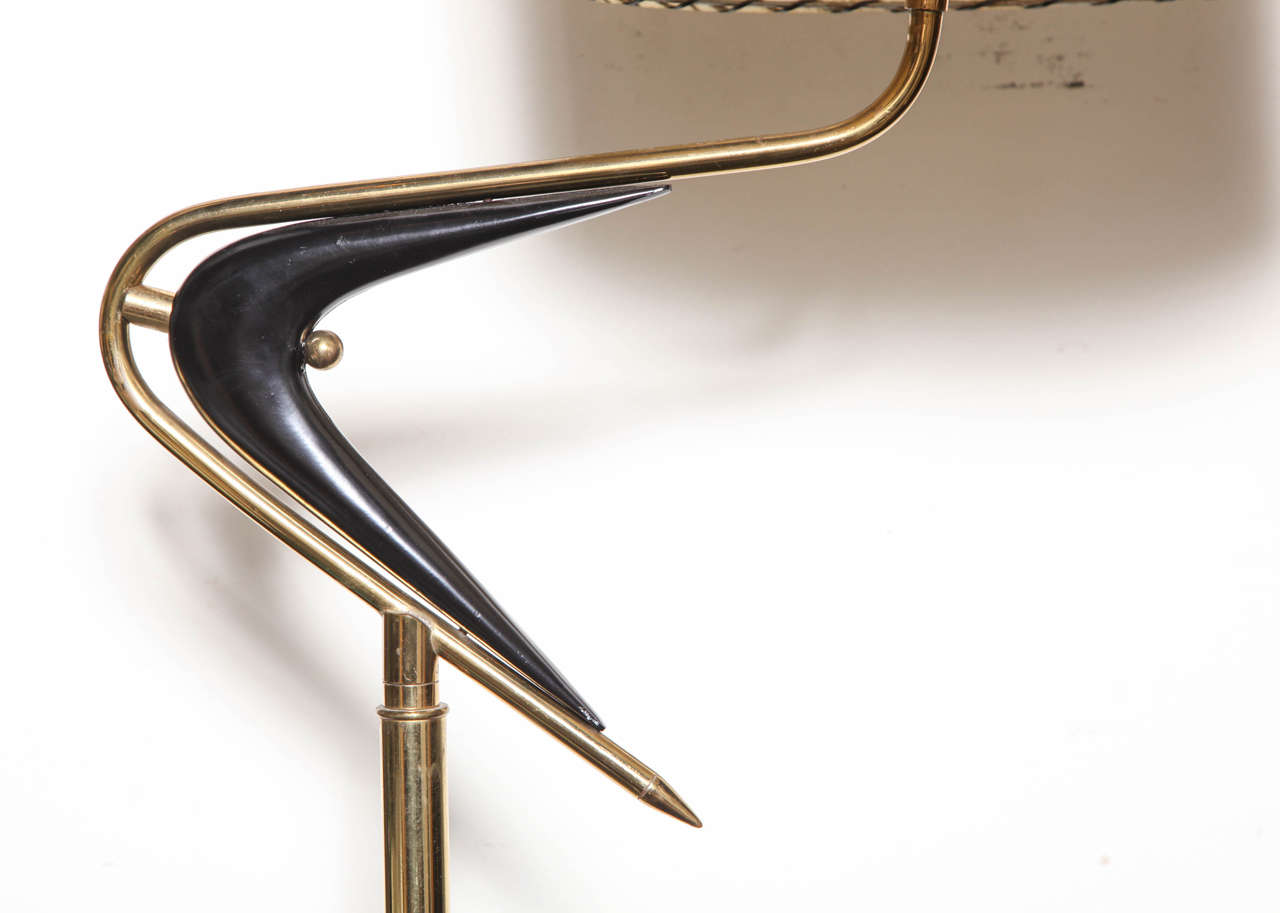 Restored 1950s Boomerang Lamp In Excellent Condition In Valley Stream, NY
