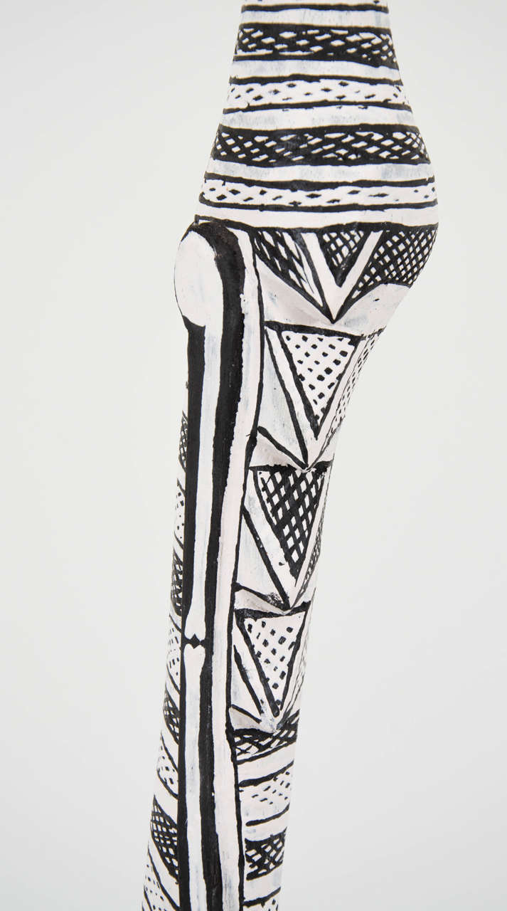 'Mokuy Spirit' Australian Aboriginal Sculpture by Nawurapu Wununmurra For Sale 3