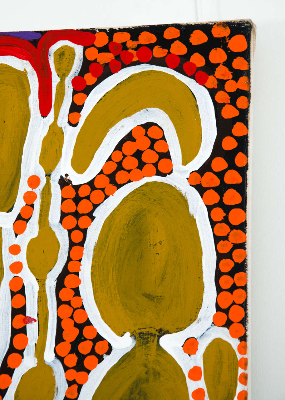 21st Century Australian Aboriginal Acrylic Painting For Sale 3