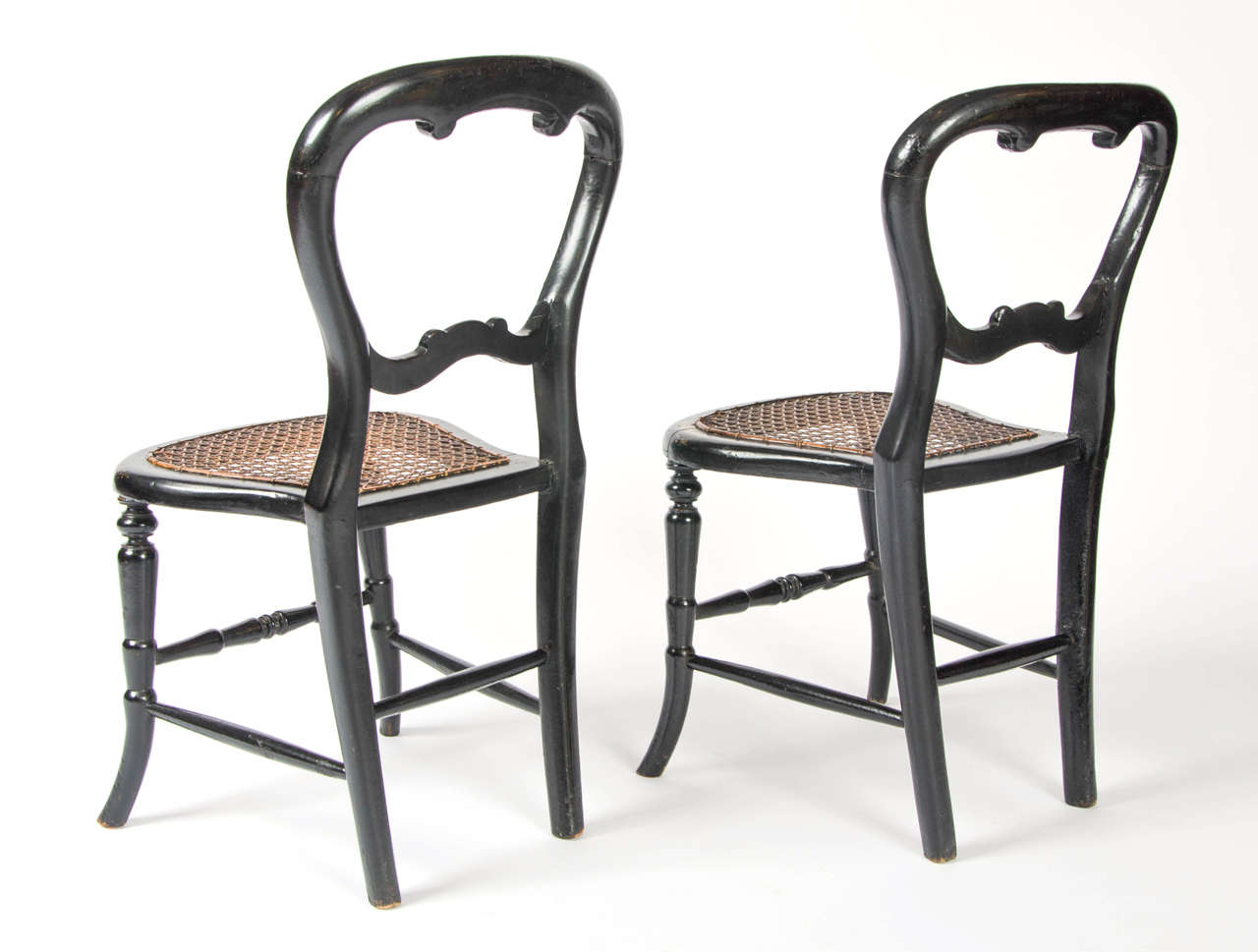 British Pair of Victorian Children's Chairs