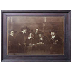 Large-Scale Albumin Print of a Rembrandt Masterpiece 6