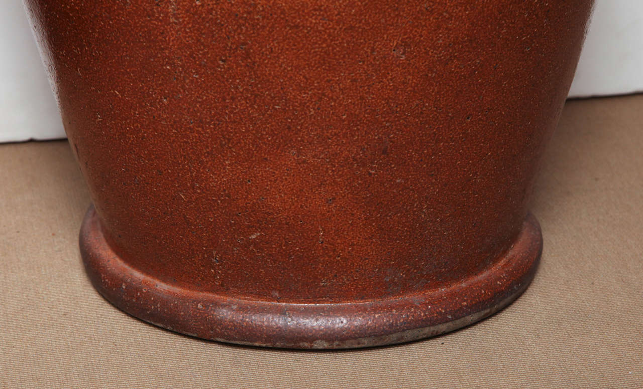 Two Large Similar English Pottery Urns 1