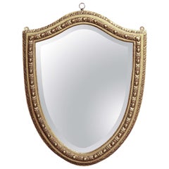 Shield-Shaped Mirror, English