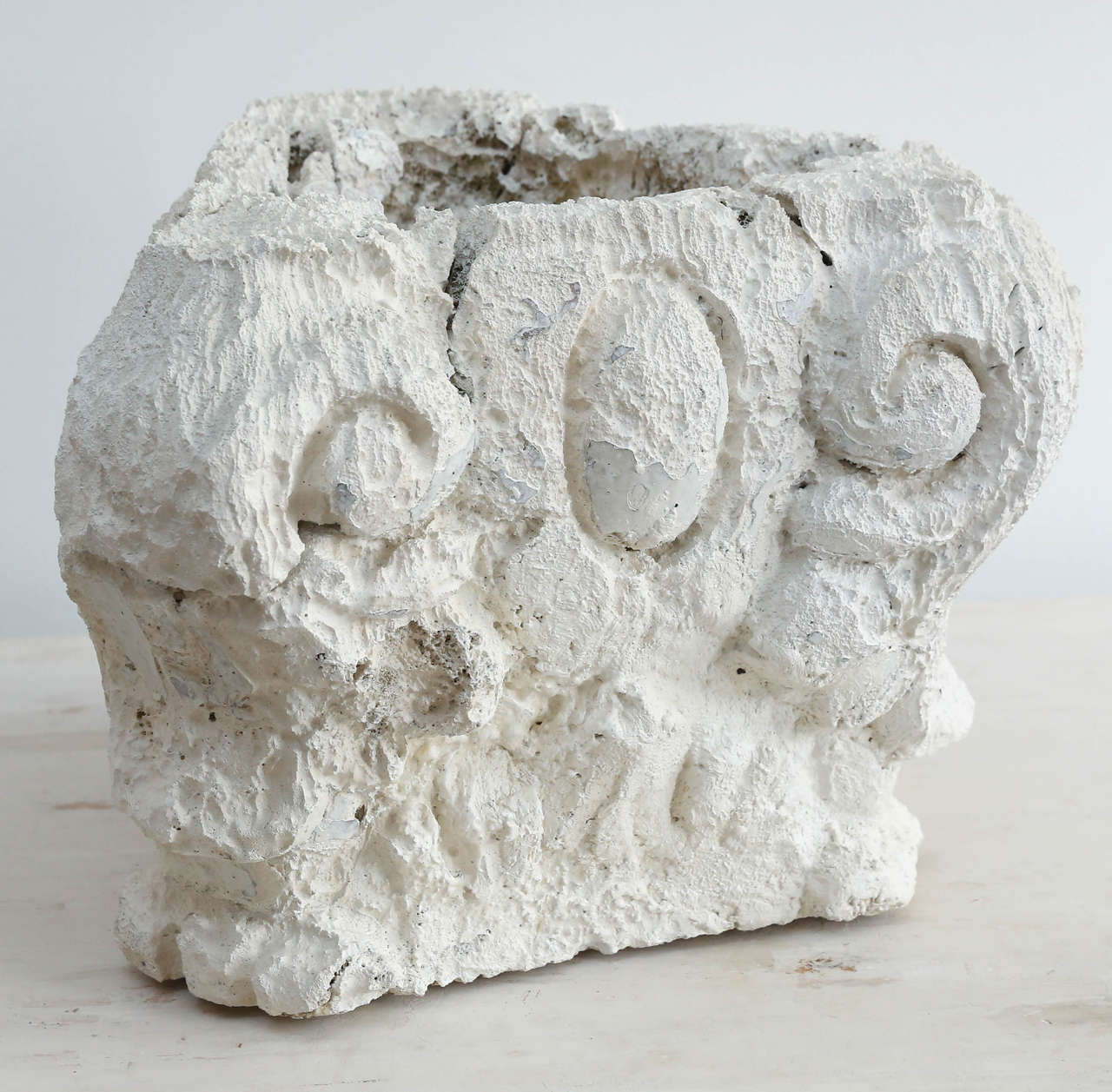 Planter from Late 19th Century Cast Capital