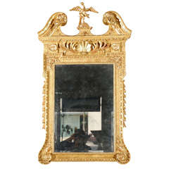 Vintage George III Giltwood Mirror