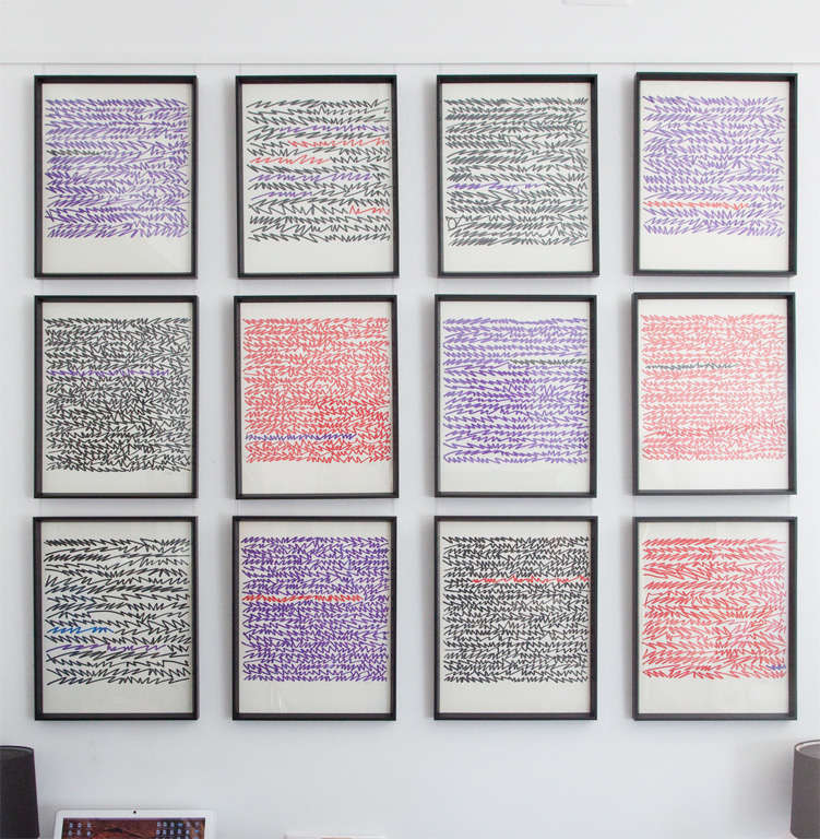 Original Drawings "Hyper Reflection Series" by Aubrey Penny at 1stDibs