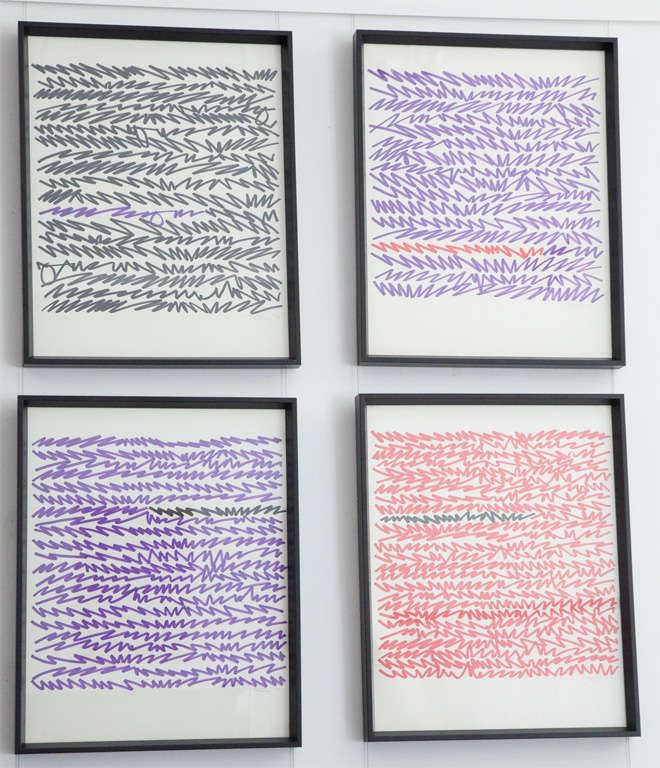 Original Drawings "Hyper Reflection Series" by Aubrey Penny at 1stDibs