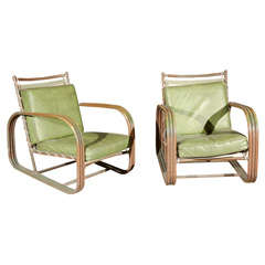 Pair of Lounge Chairs by Walter Lamb