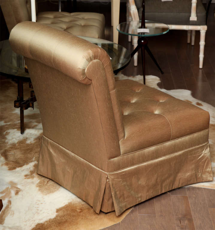 The Kathryn Slipper Chair by Duane Modern In Excellent Condition For Sale In New York, NY