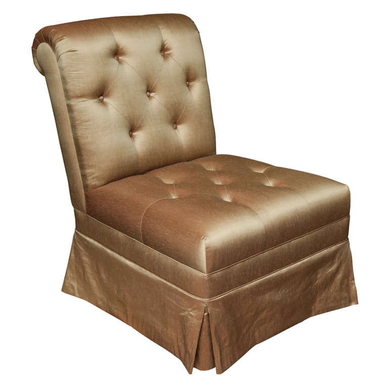 The Kathryn Slipper Chair by Duane Modern For Sale