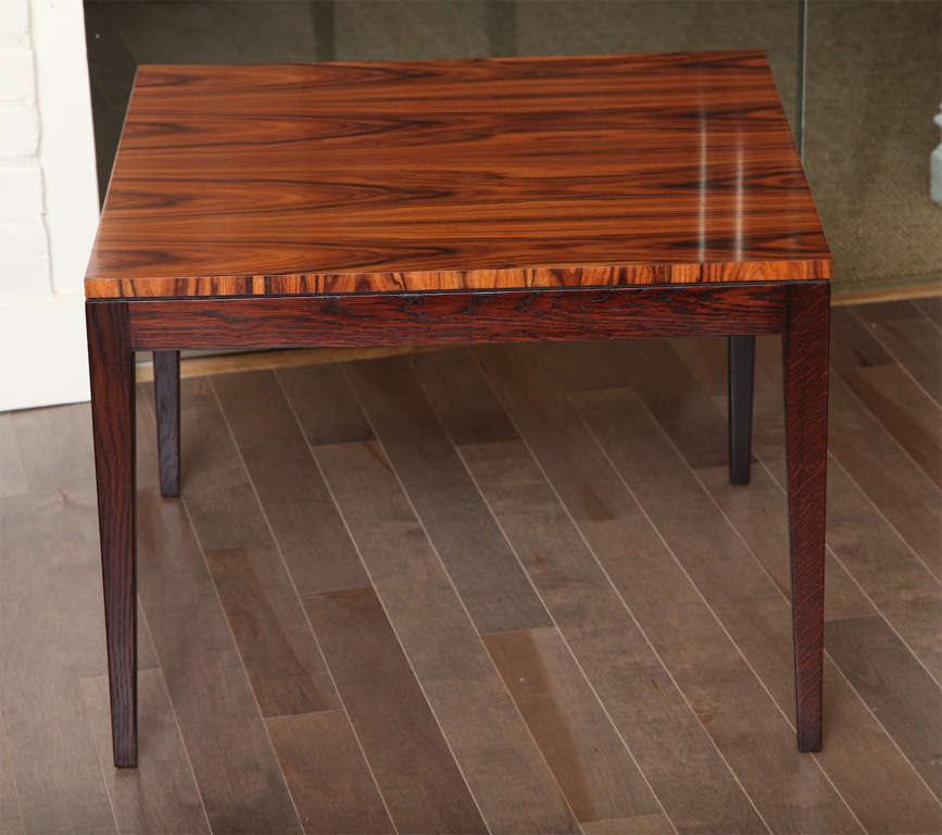 Rosewood Side Table, c. 1950 For Sale 2