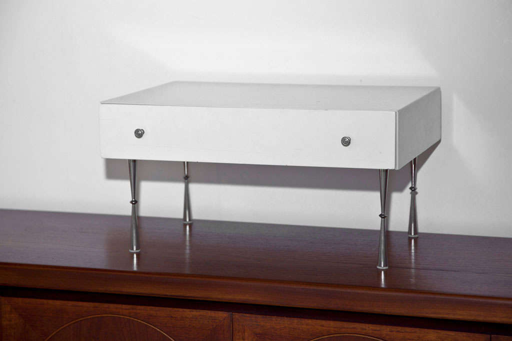 White Lacquer Jewel Chest from the 1960's