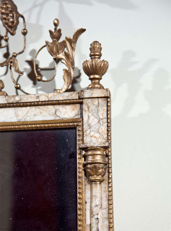 marble mirror frame