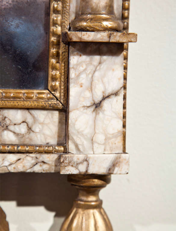 20th Century Bilbao Marble Frame Mirror