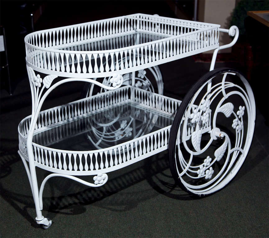 Vintage Salterini Bar or Tea Cart 1