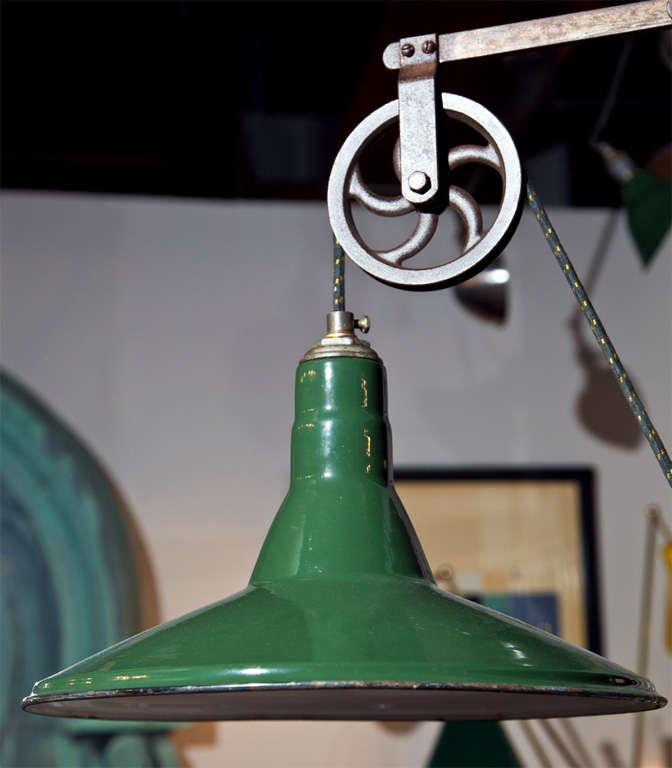 20th Century Industrial Floor Lamp