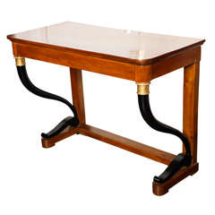 Antique Early 19th C. Walnut Console