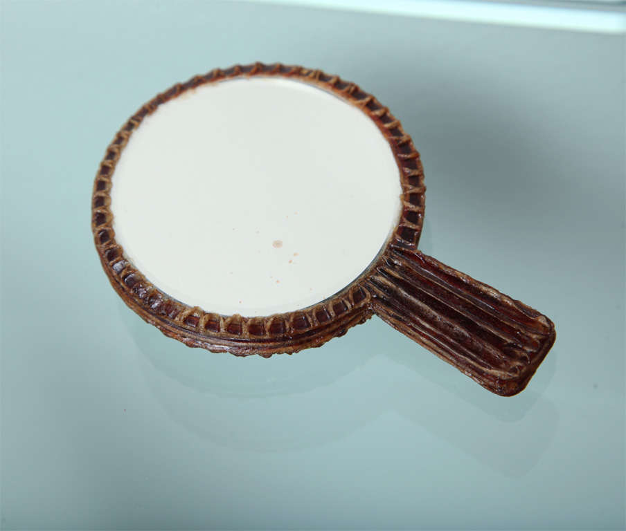 Line Vautrin Hand-Held Mirror