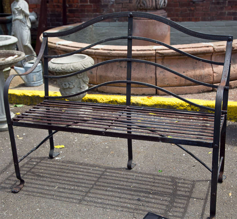 A Beautiful Garden Bench