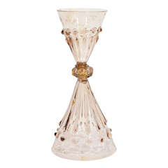 A Venetian Glass Goblet By Salviati & C.