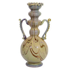 Venetian Murano Glass vase.