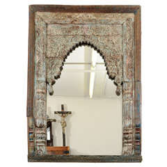 Carved Archway Mirror
