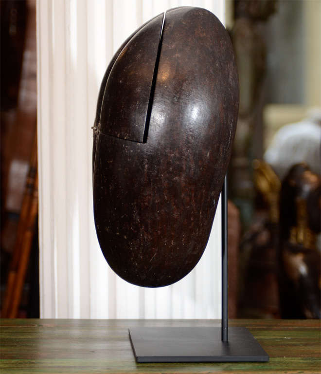Iron Coco De Mer Holy Man's Beggar Bowl