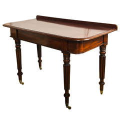 Ca. 19th C Pair of English Mahogany Side Table