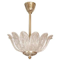 Tulip Chandelier by Orrefors